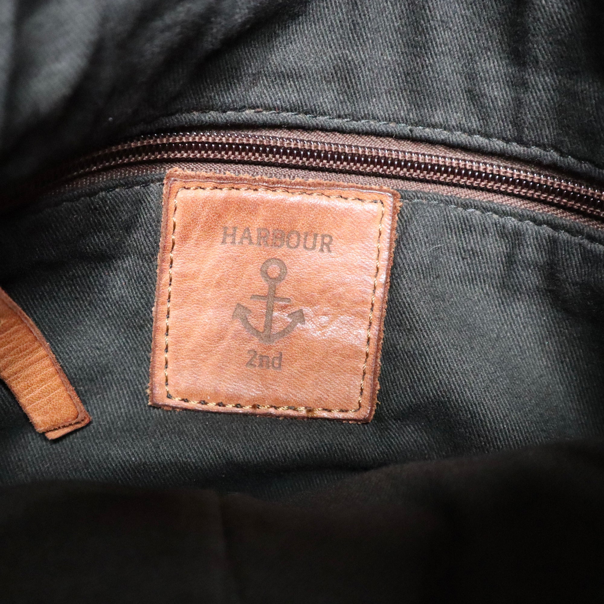 HARBOUR 2ND Brown Leather Crossbody Bag