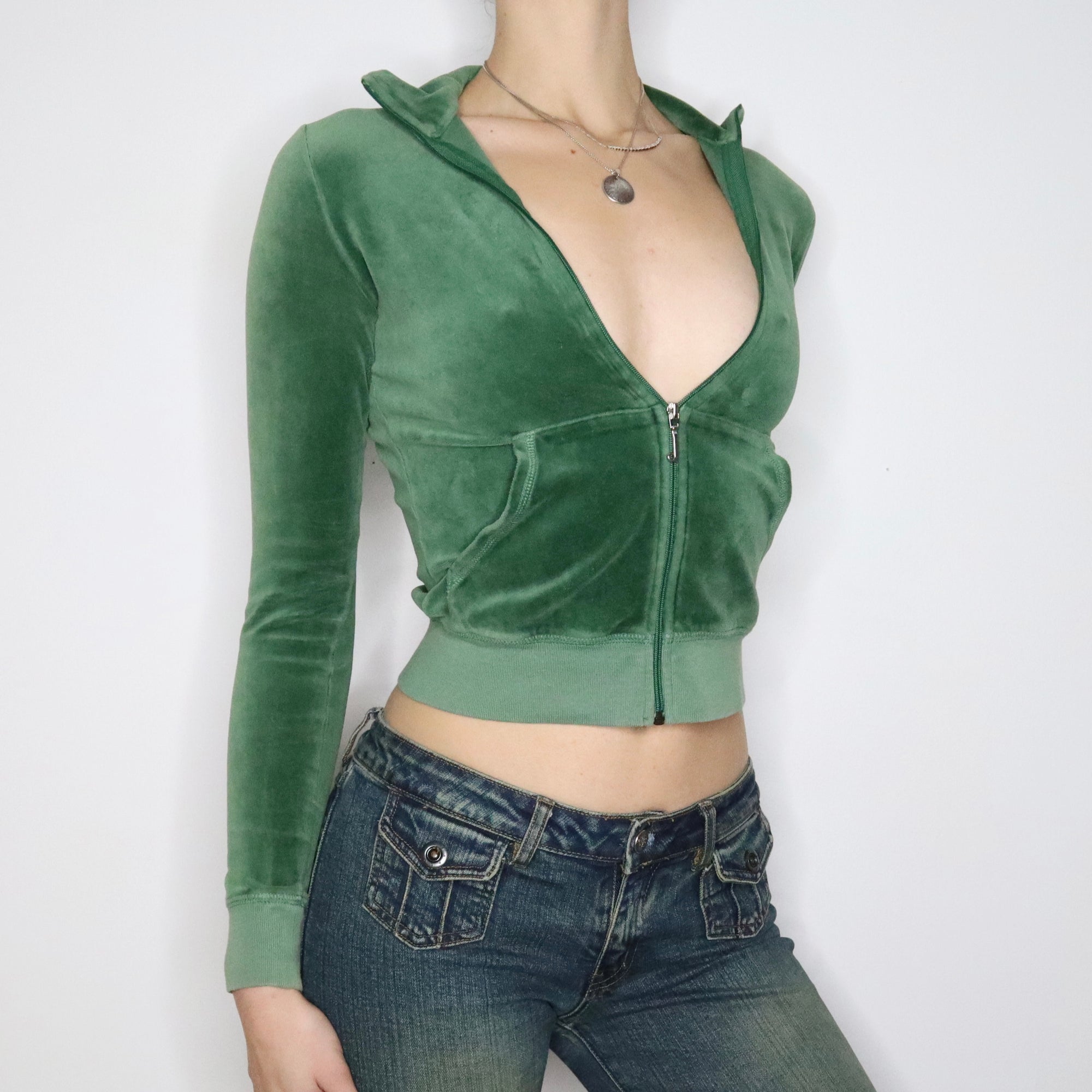 Y2K JUICY COUTURE Zip Up Jacket (XS)