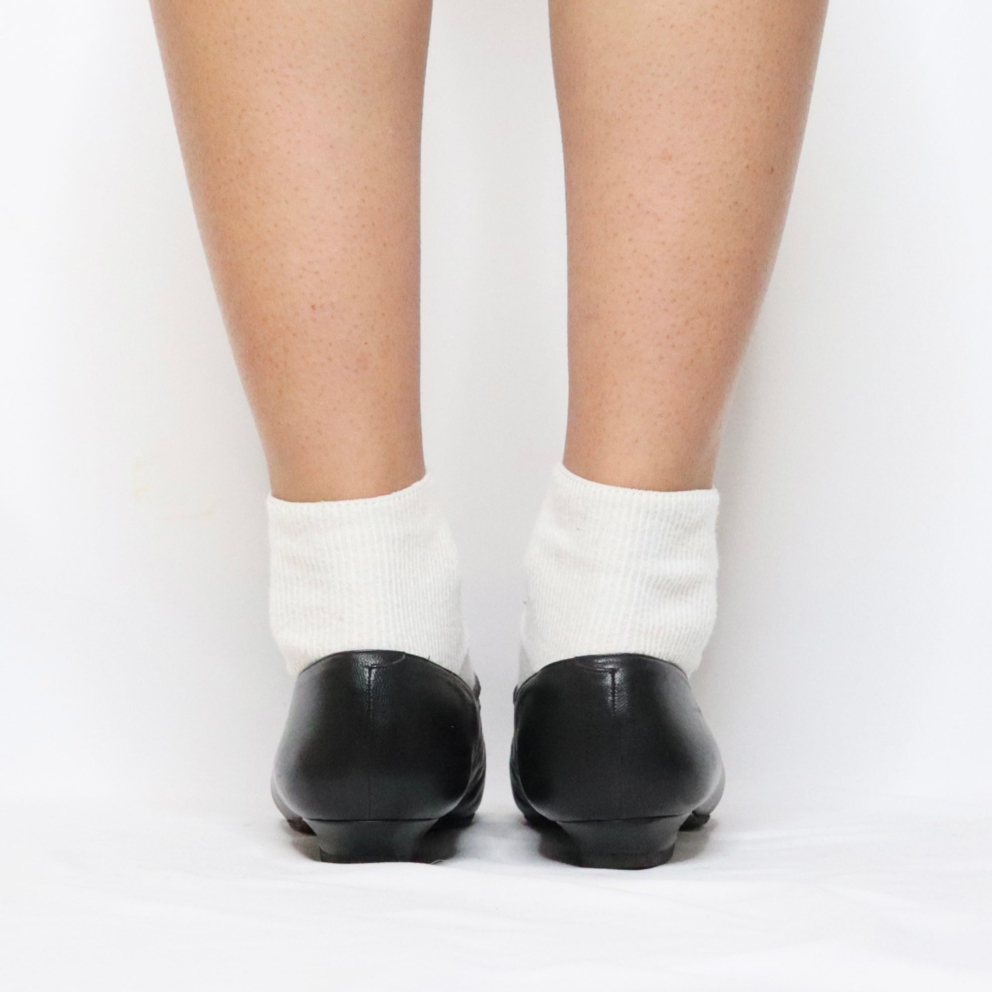 70s ANDREA PFISTER Black Ballet Flats (6/6.5 US)