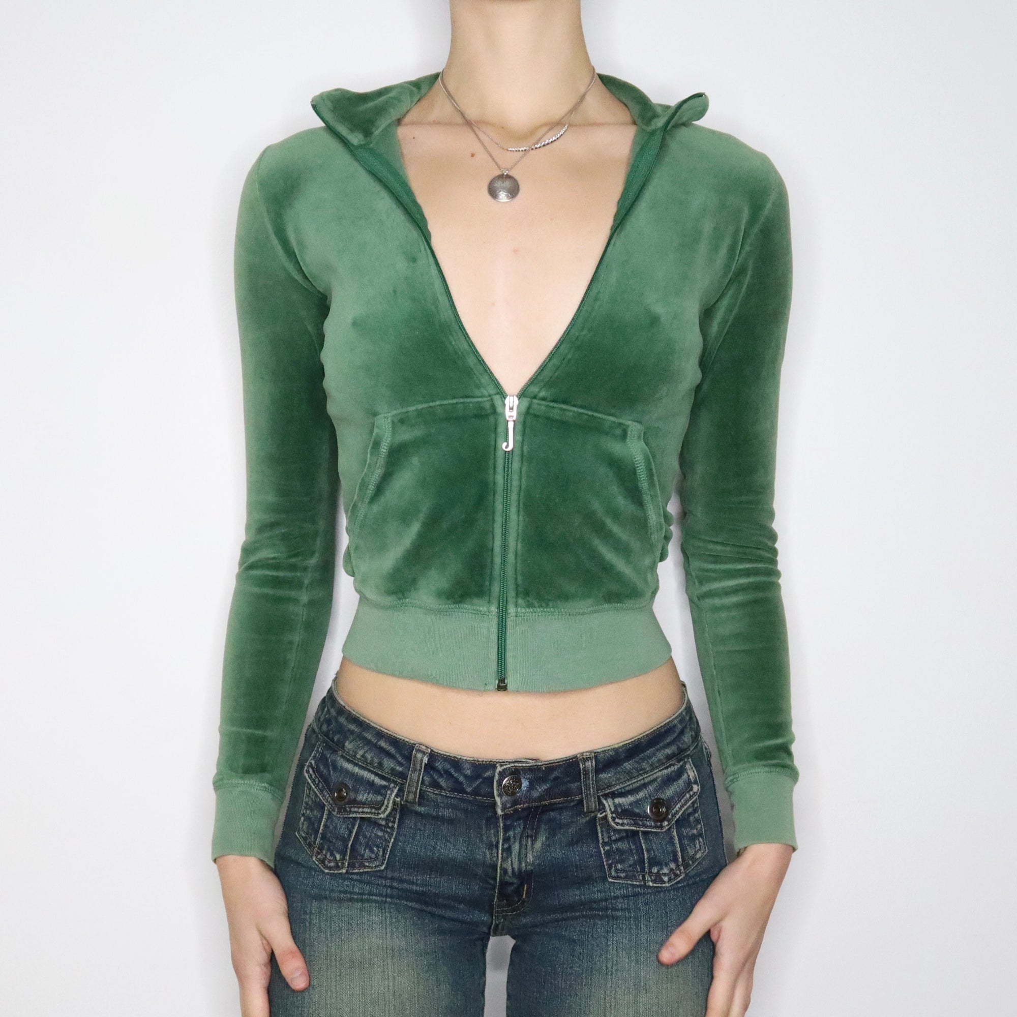 Y2K JUICY COUTURE Zip Up Jacket (XS)