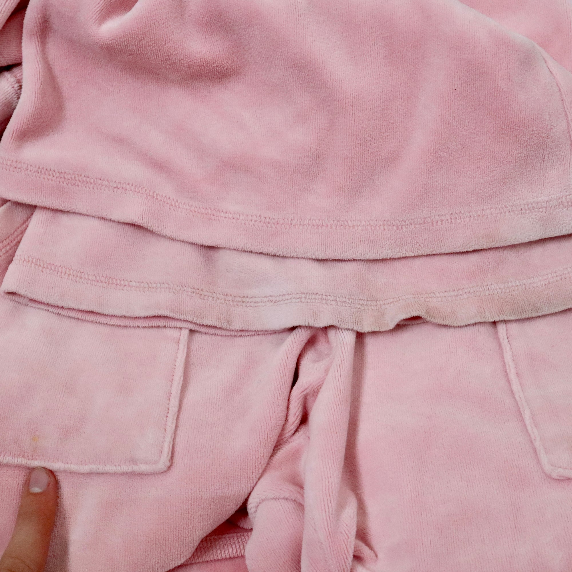 Pink Juicy Couture Tracksuit Set (Medium)