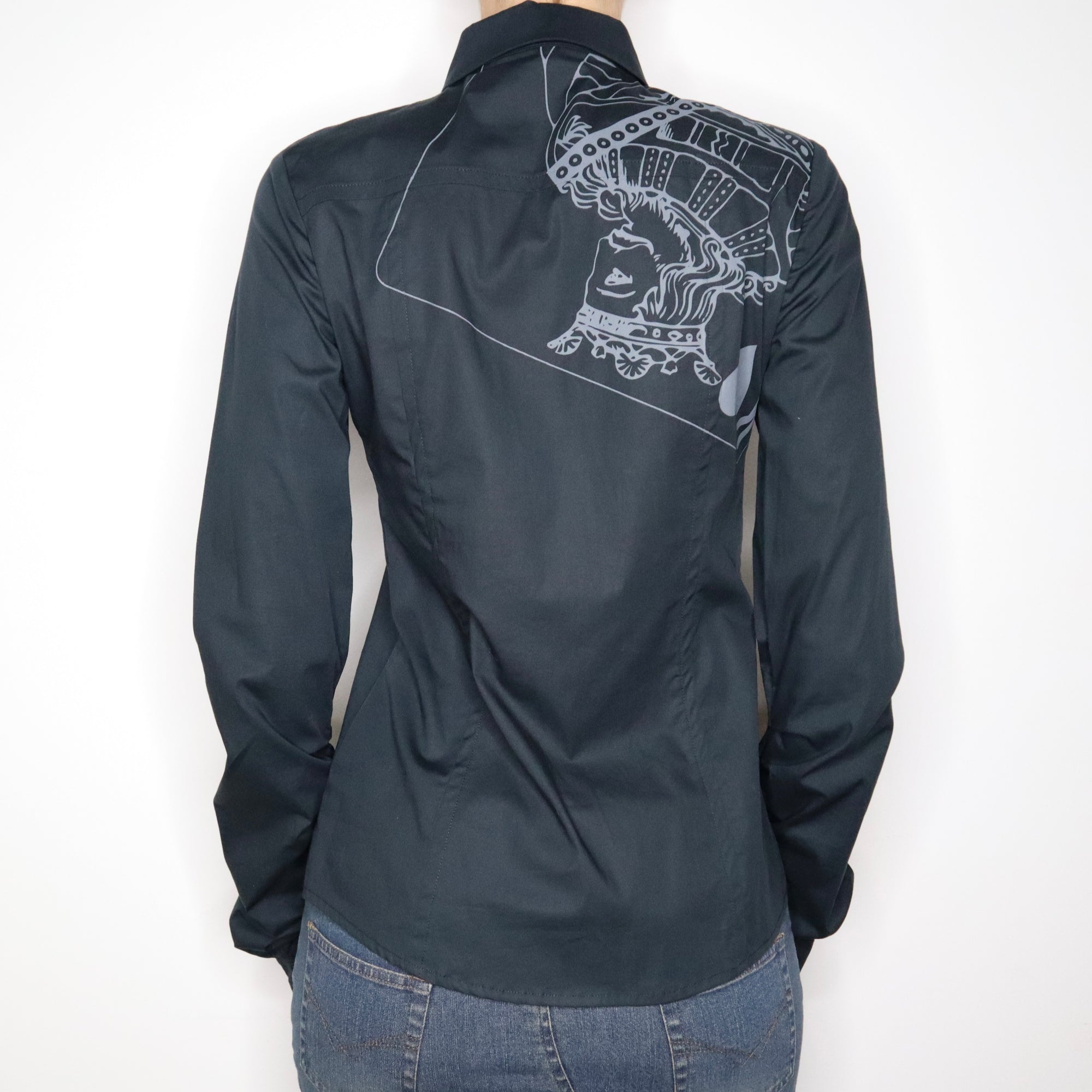 Iceberg Queen of Hearts Blouse (Small)