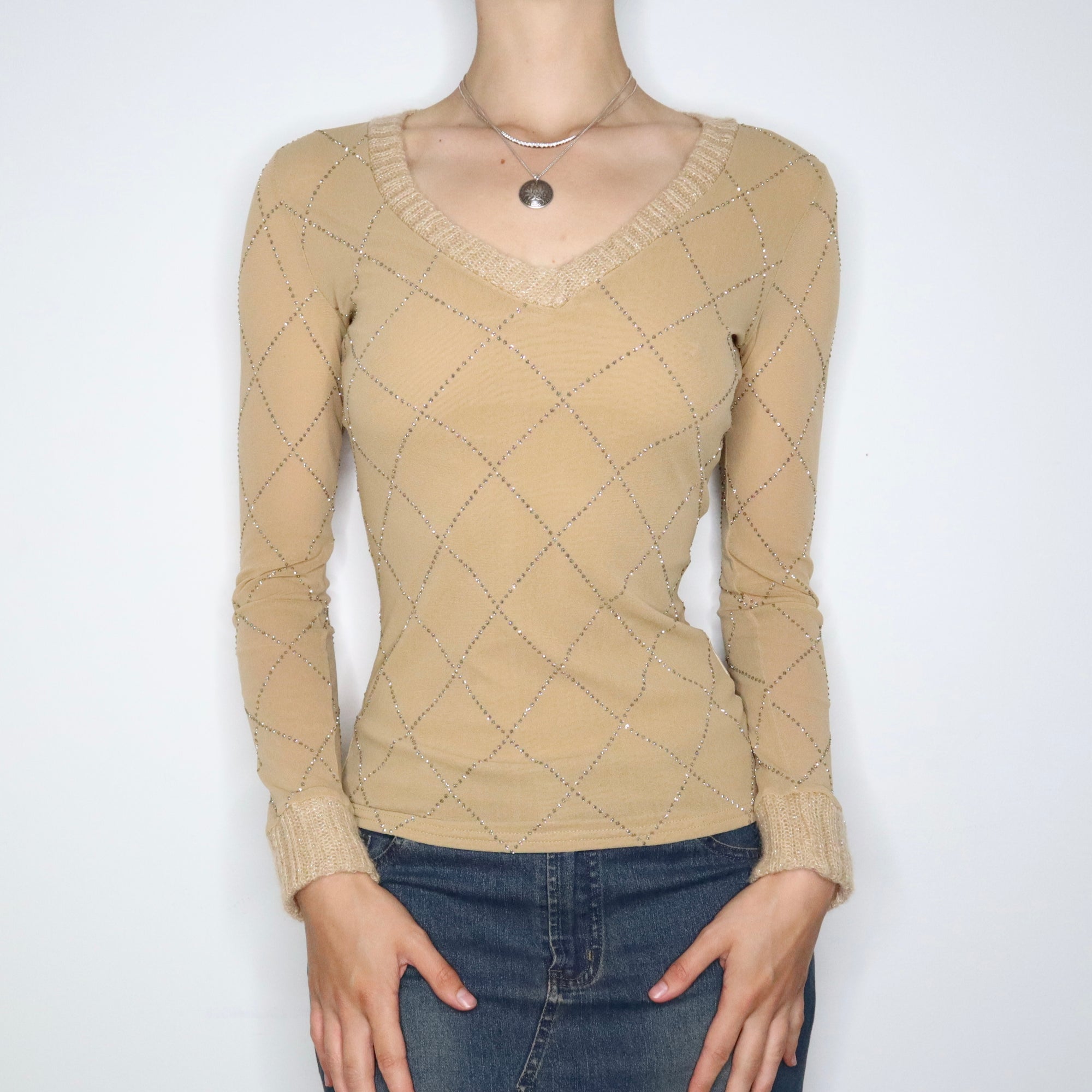 90s MORGAN DE TOI Mesh Top (XS/S)