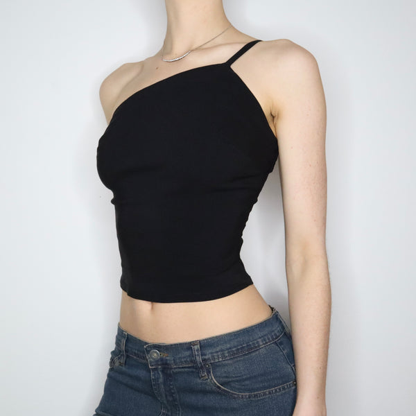 Vintage Women's Crop Top - Black - Xs