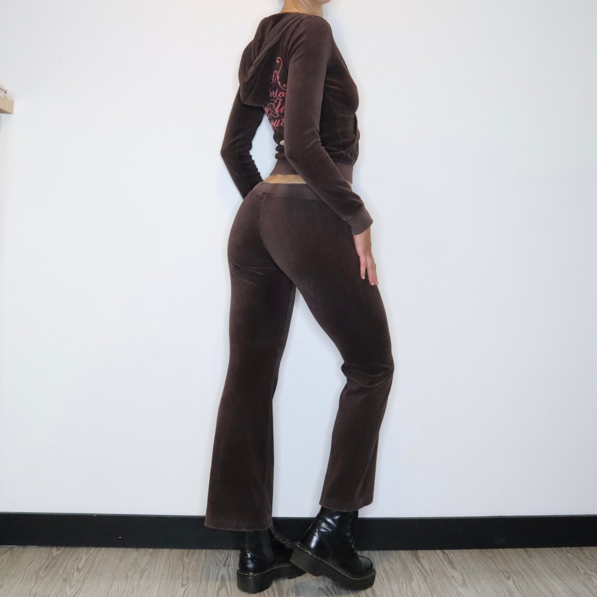 Brown Juicy Couture Tracksuit (XS-S)
