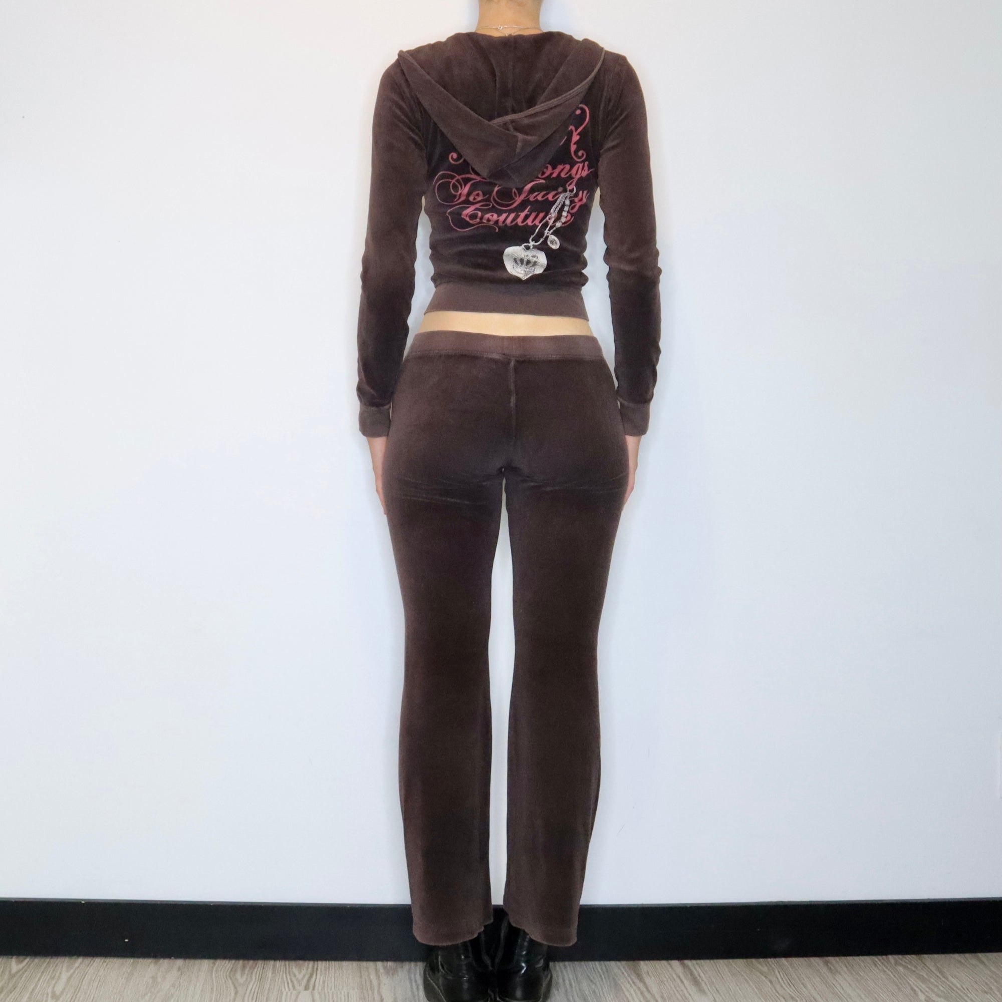 Brown Juicy Couture Tracksuit (XS-S)