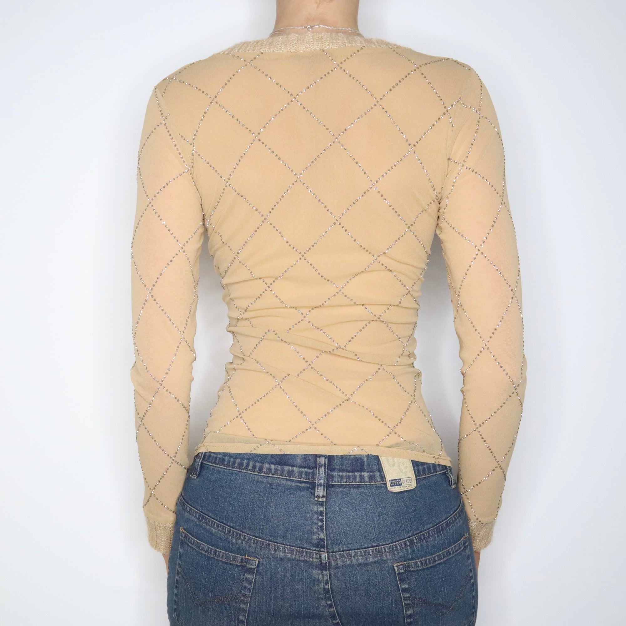 90s MORGAN DE TOI Mesh Top (XS/S)