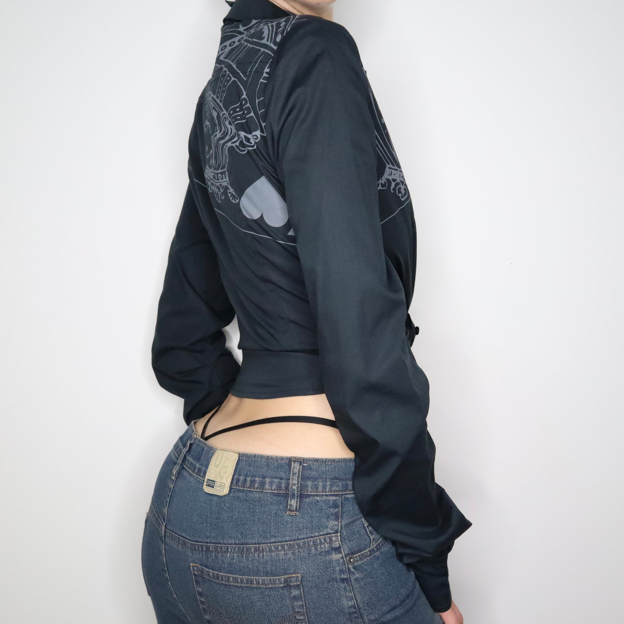 Iceberg Queen of Hearts Blouse (Small)