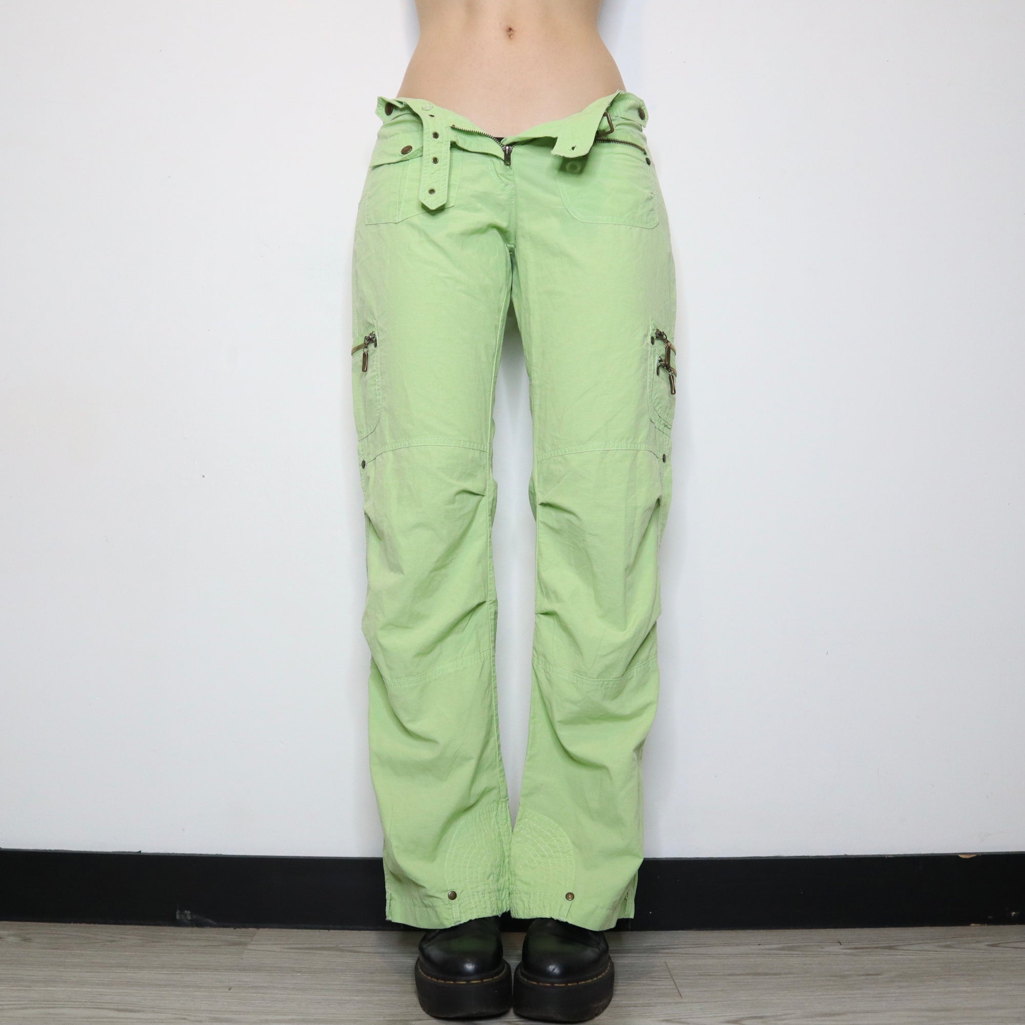 Lime Green Cargo Pants