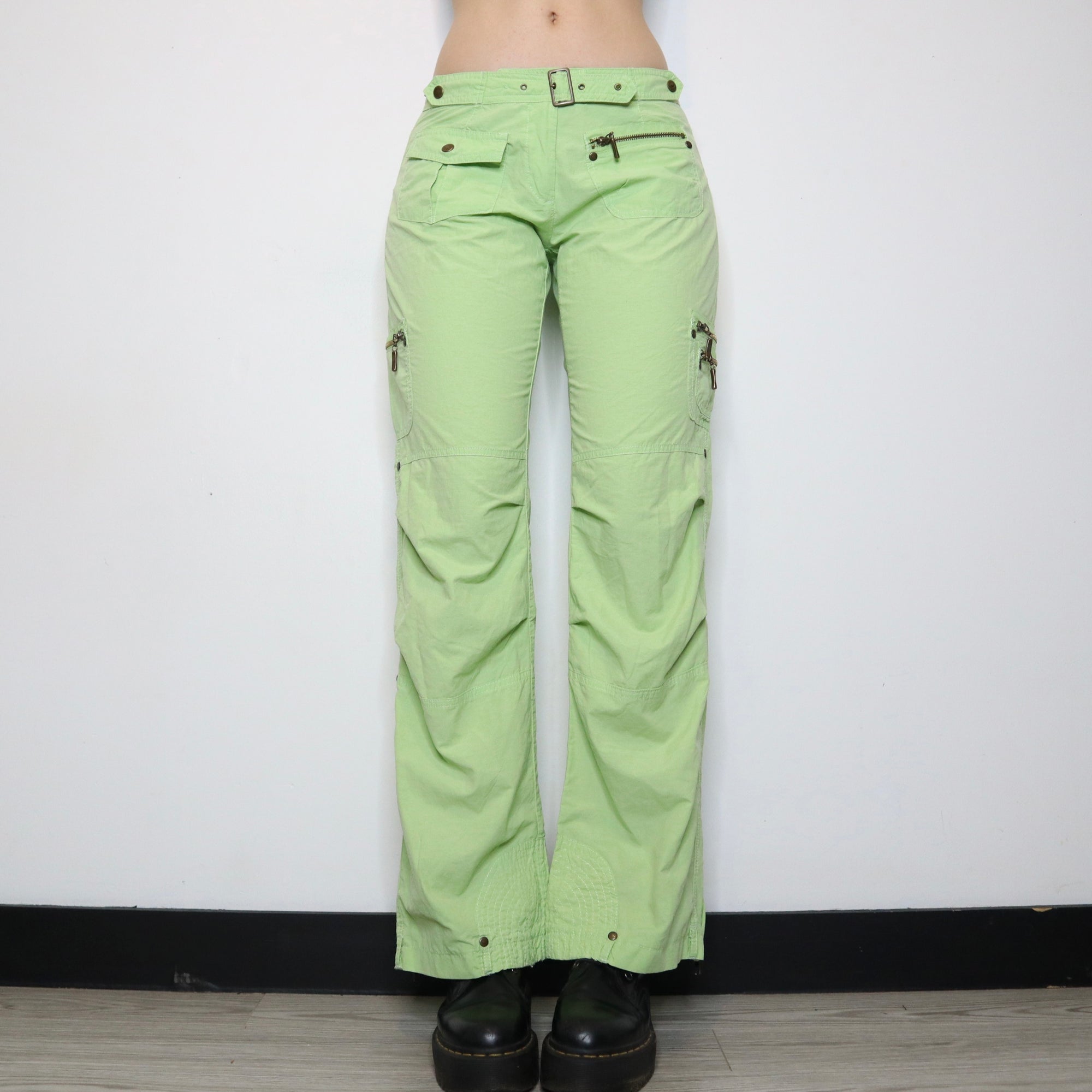 Lime Green Cargo Pants