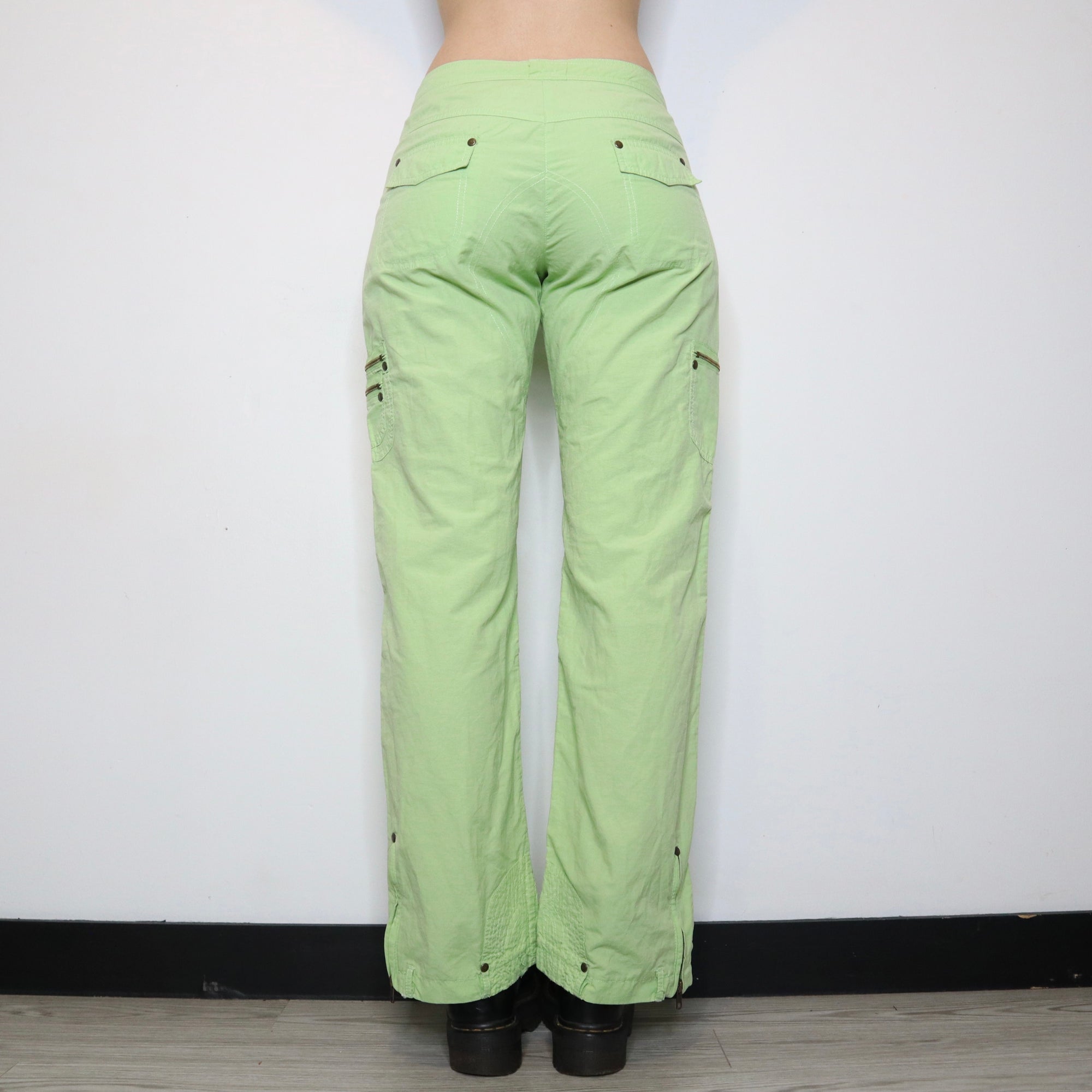 Lime Green Cargo Pants