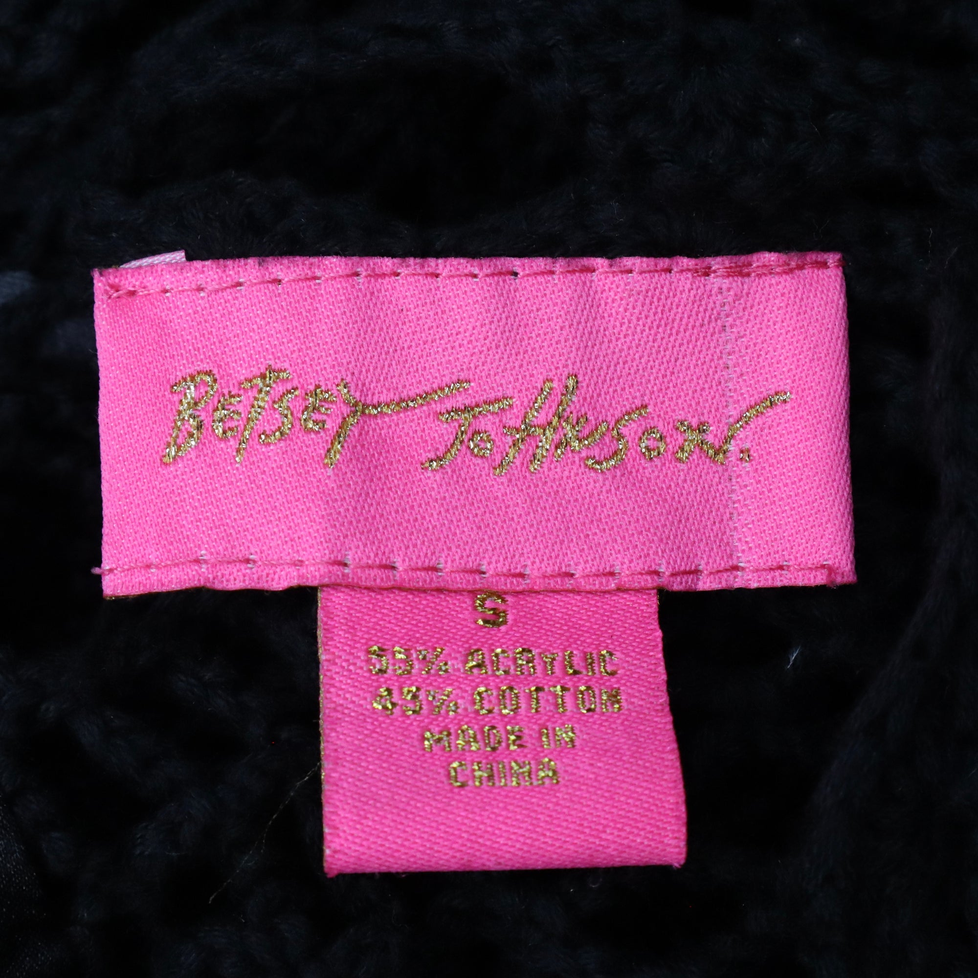 Betsey Johnson Crocheted Bolero (S-L)