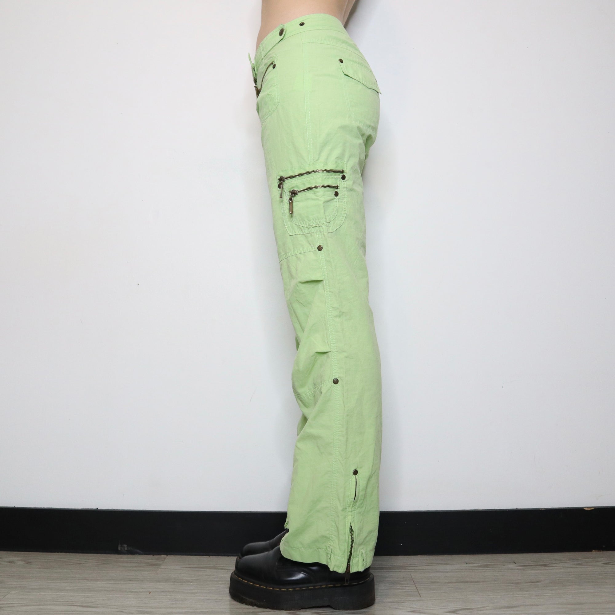 Lime Green Cargo Pants