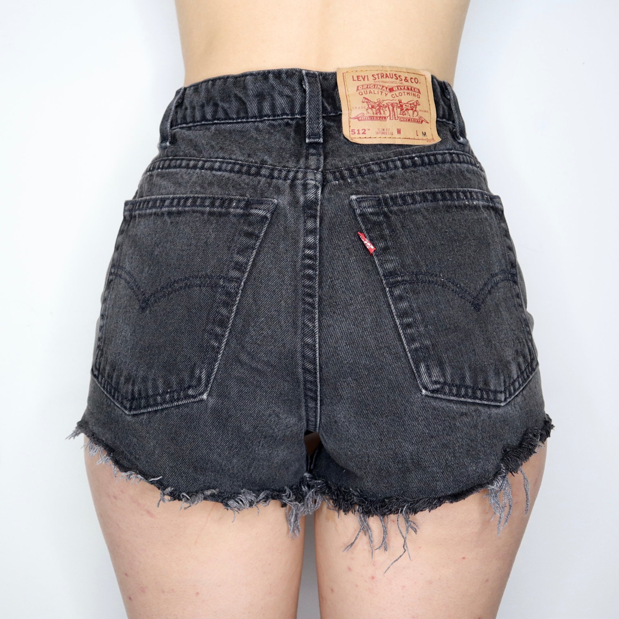Levi's Black Denim Shorts