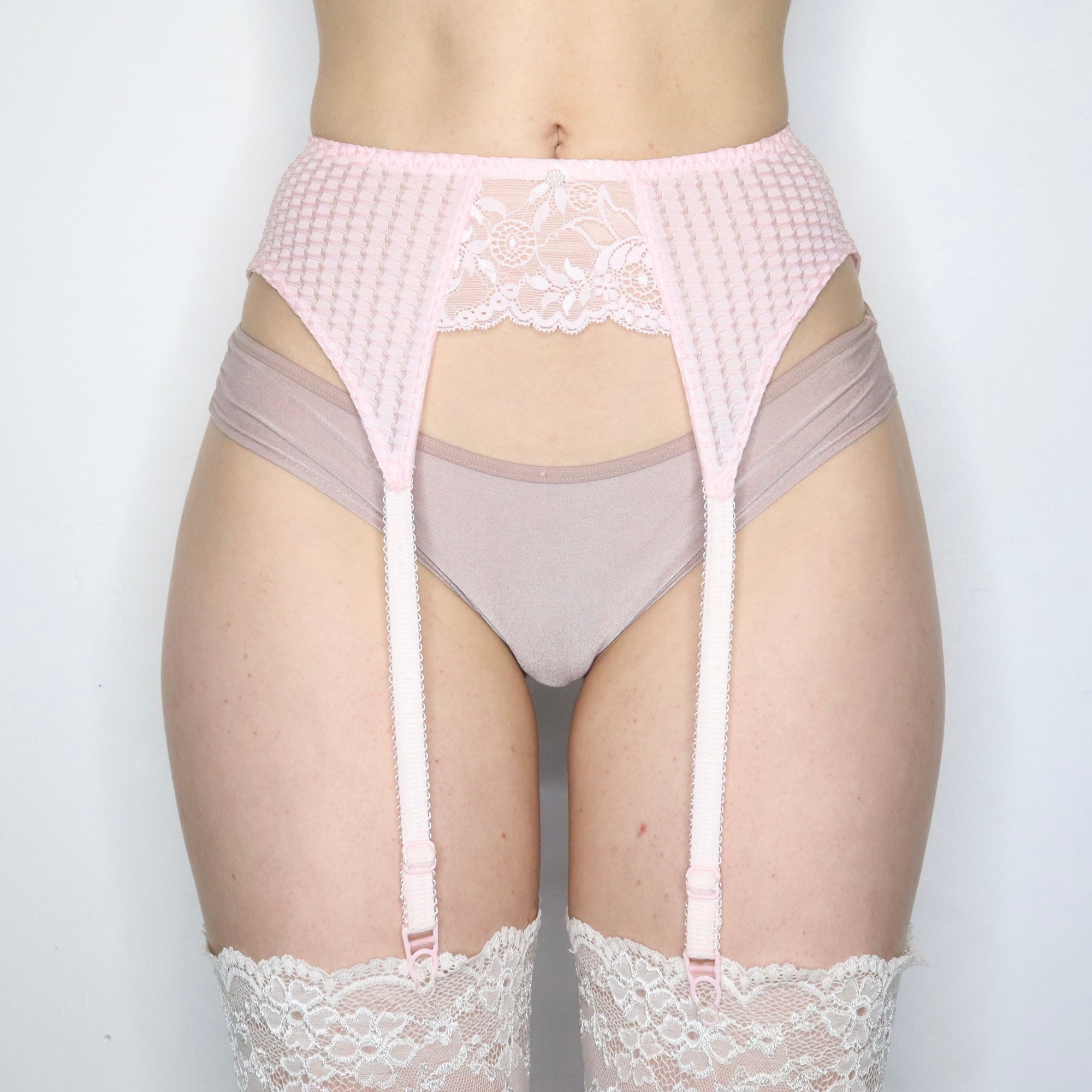 Baby Pink Garter Belt (XS-S)
