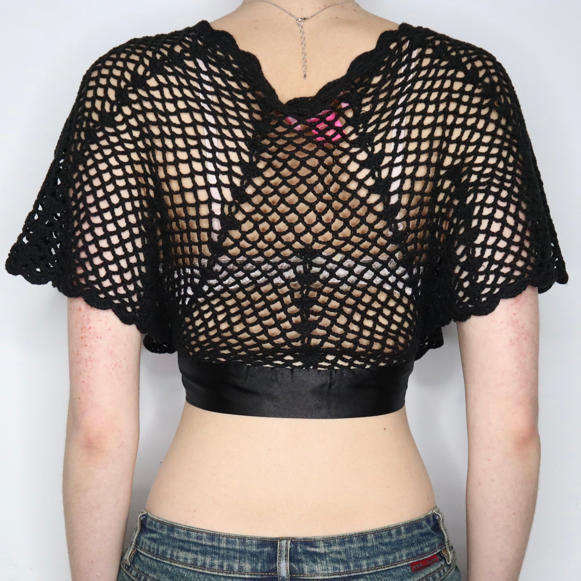 Betsey Johnson Crocheted Bolero (S-L)