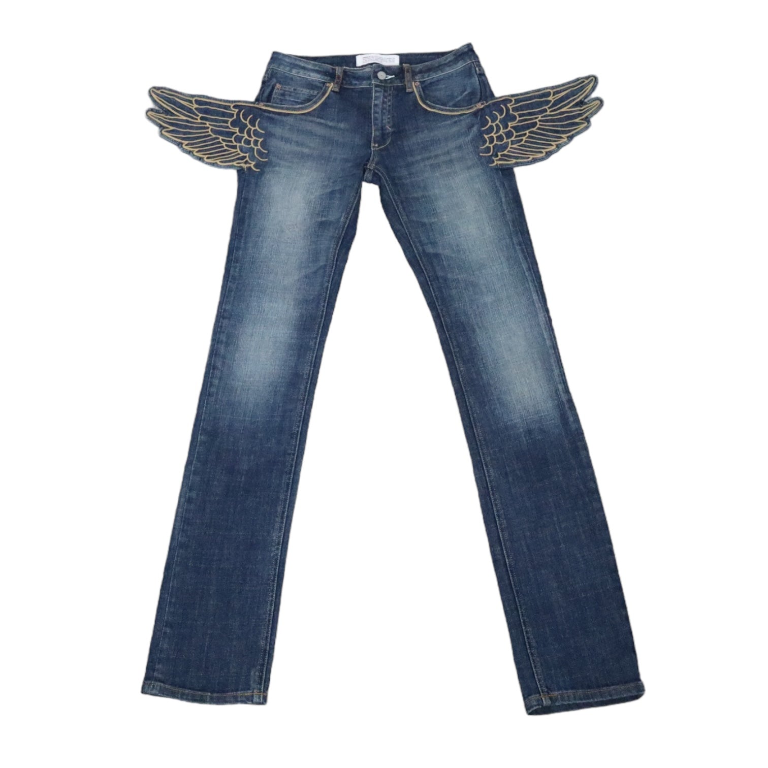 ADIDAS X JEREMY SCOTT Angel Wing Jeans (S)