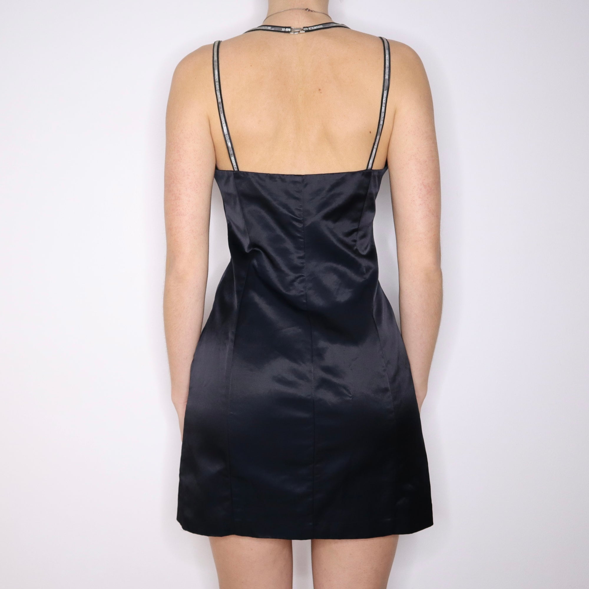 90s VERSACE Little Black Dress (S/M) - Imber Vintage 90s VERSACE Little Black Dress (S/M) - Imber Vintage