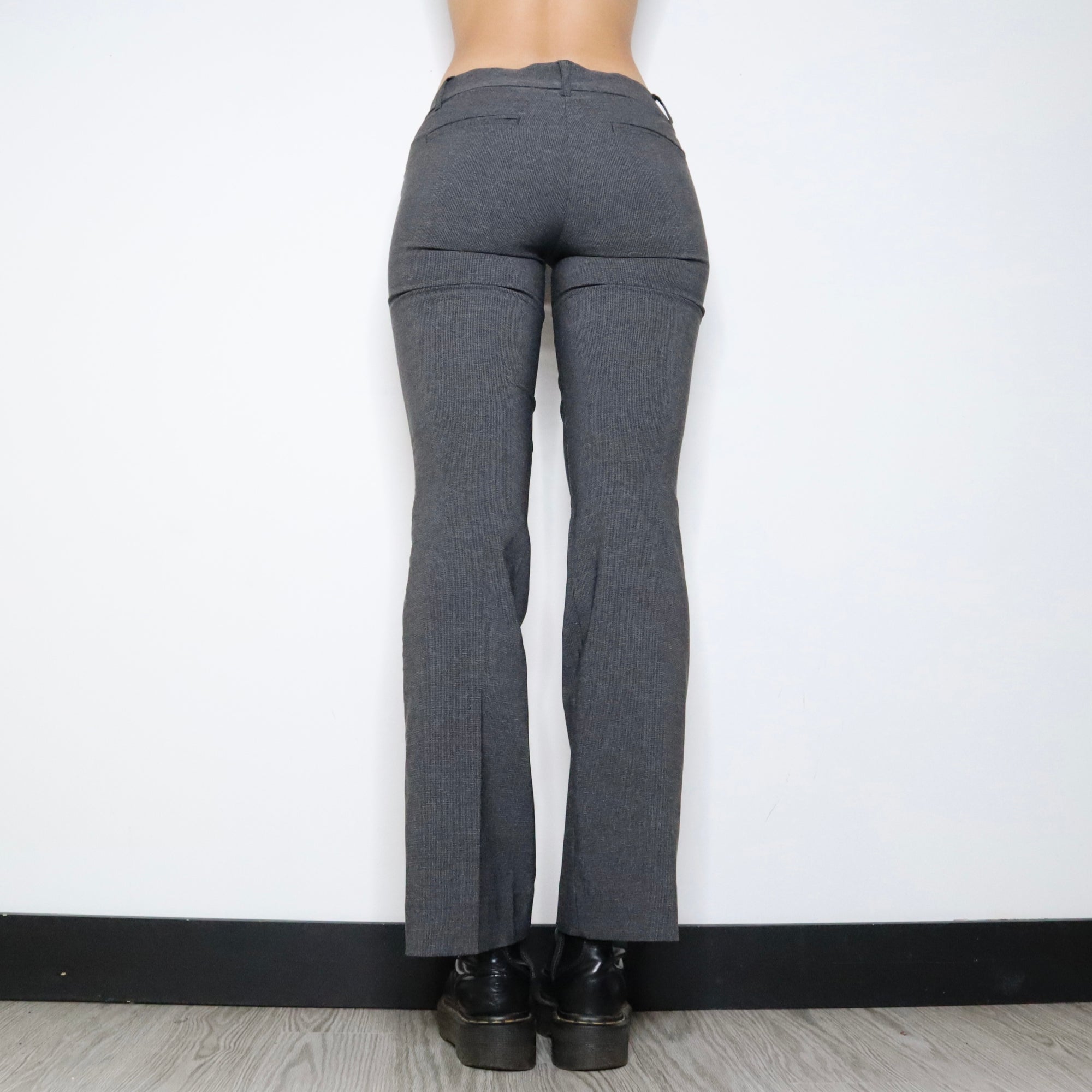 Gray Flare Pants (XS-S) - Imber Vintage