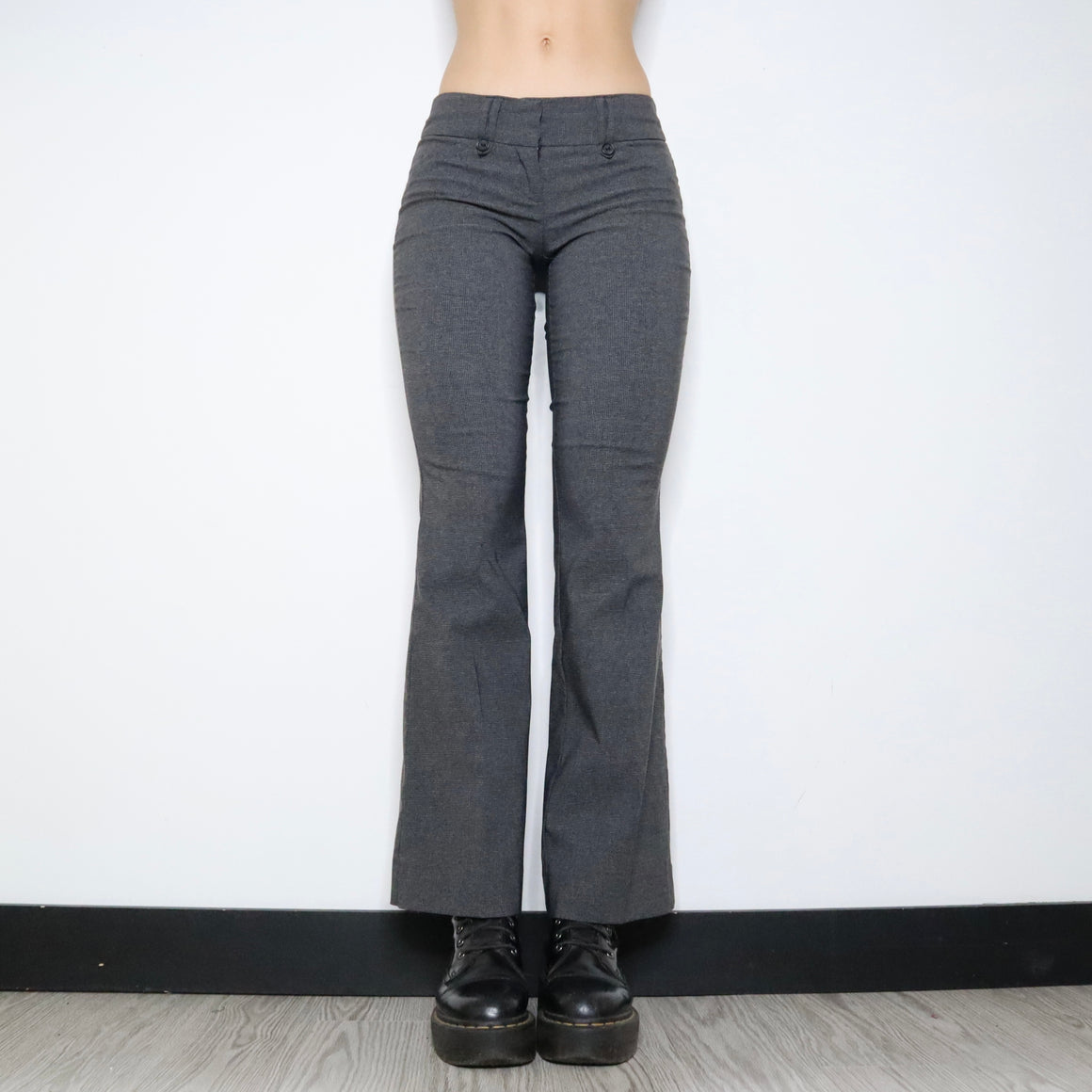 Gray Flare Pants (XS-S)