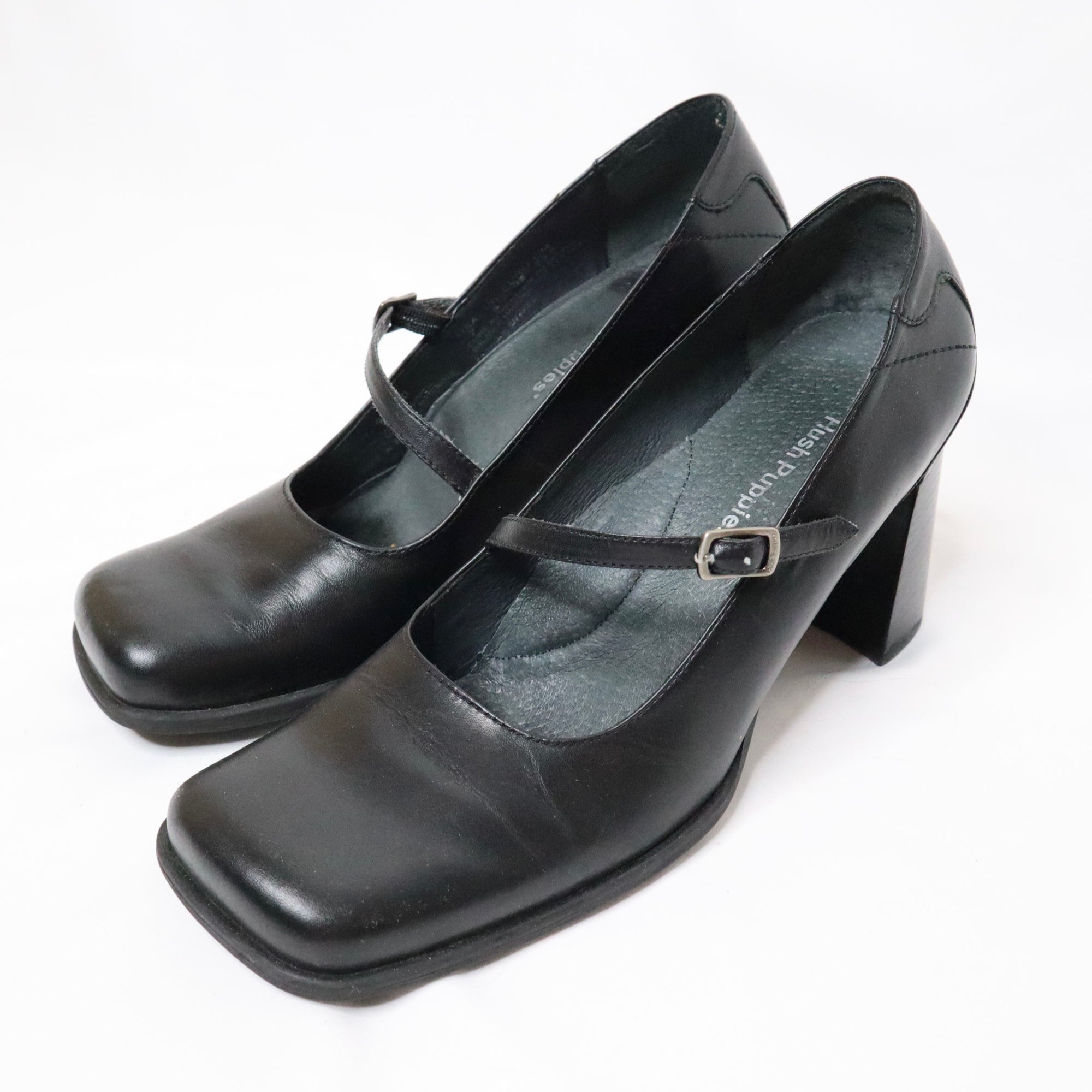 90s High Heel Mary Janes (7 US) - Imber Vintage 90s High Heel Mary Janes (7 US) - Imber Vintage