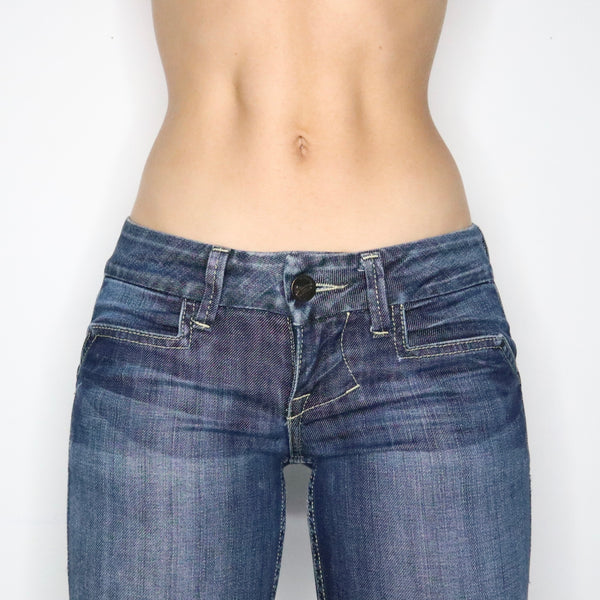 Y2K Low Rise Flares (XS)
