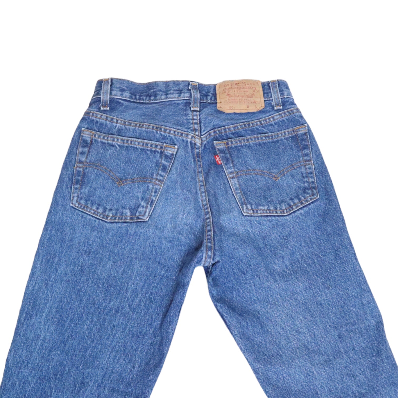90s LEVI'S 501s High Waisted Jeans (S) 