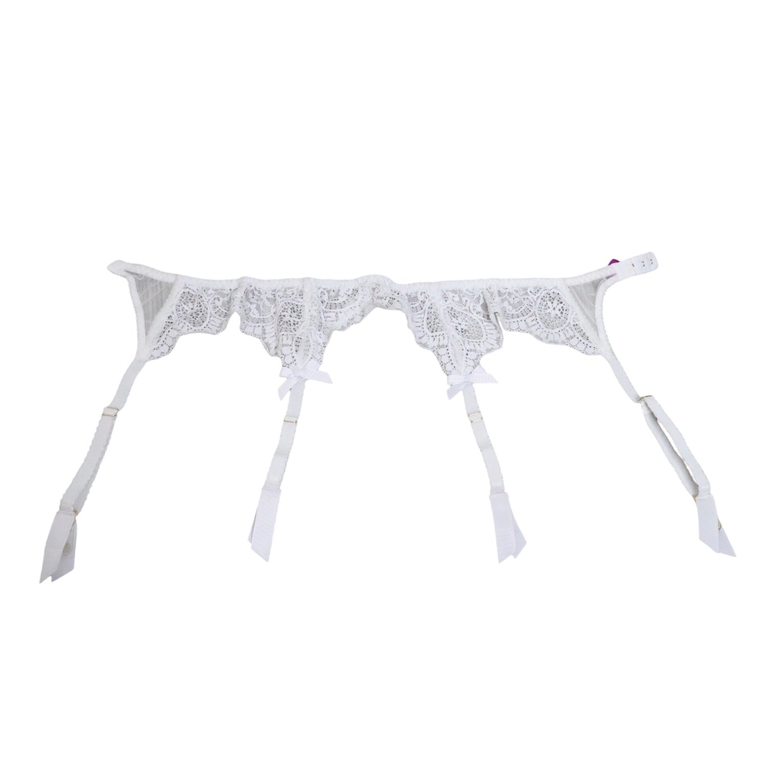 AGENT PROVOCATEUR White Lace Garter Belt (S) - Imber Vintage AGENT PROVOCATEUR White Lace Garter Belt (S) - Imber Vintage