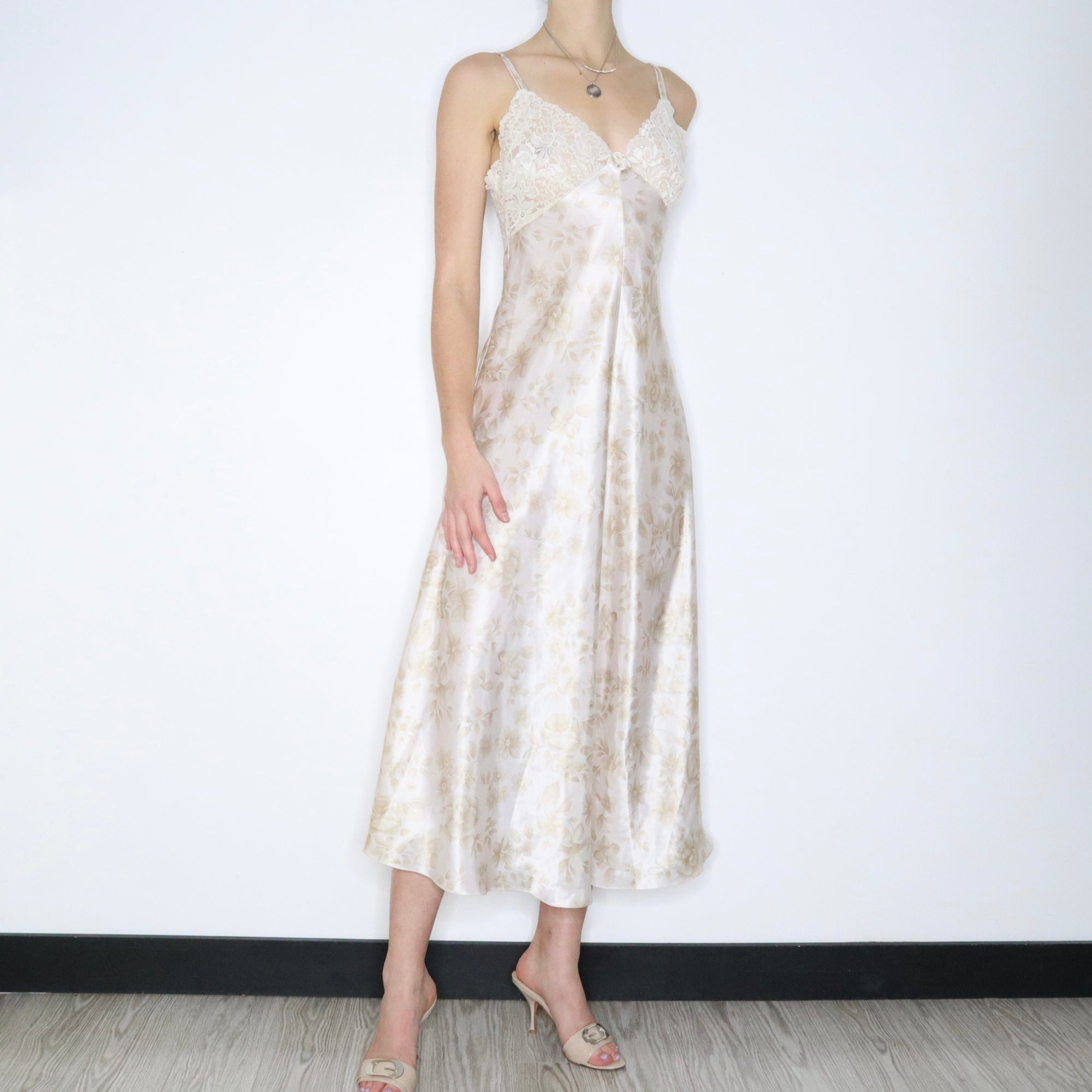 90s CHRISTIAN DIOR Slip Dress (S/M)