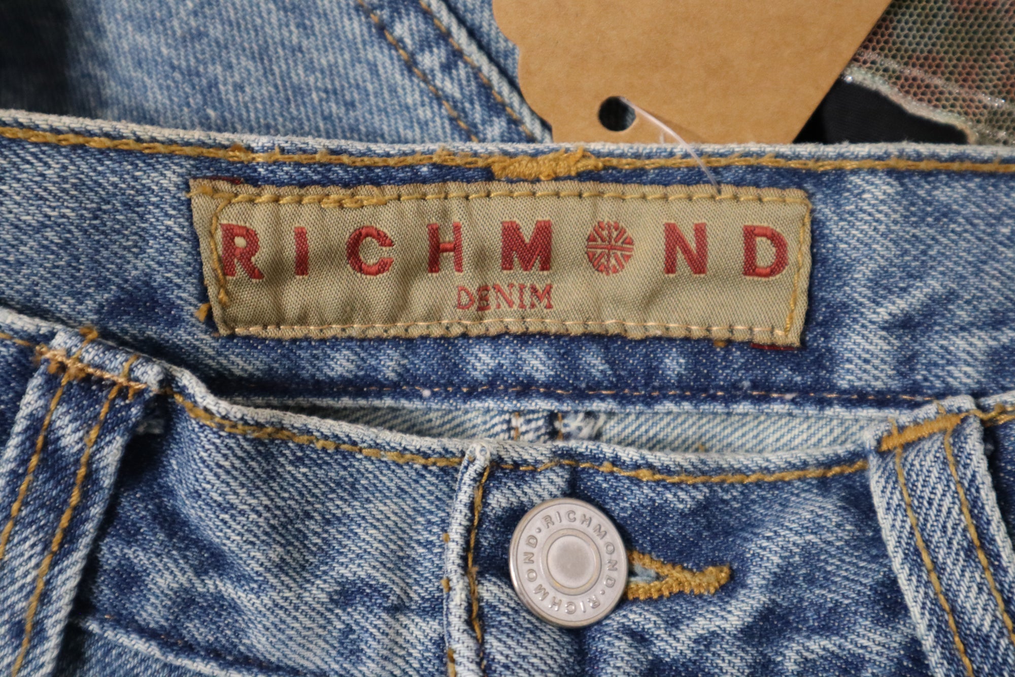 Y2K RICHMOND Sequin Bootcut Jeans (XS/S) 