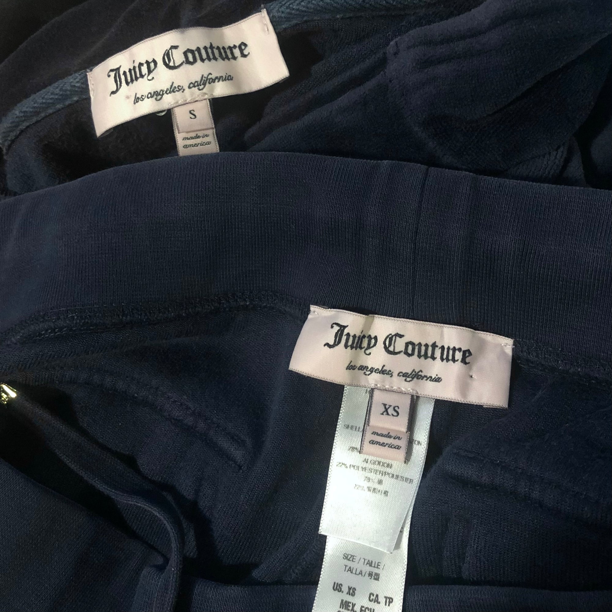 Juicy Couture ネイビー パーカー XS Navy JUICY COUTURE Tracksuit Juicy Couture ネイビー パーカー XS Navy JUICY COUTURE Tracksuit