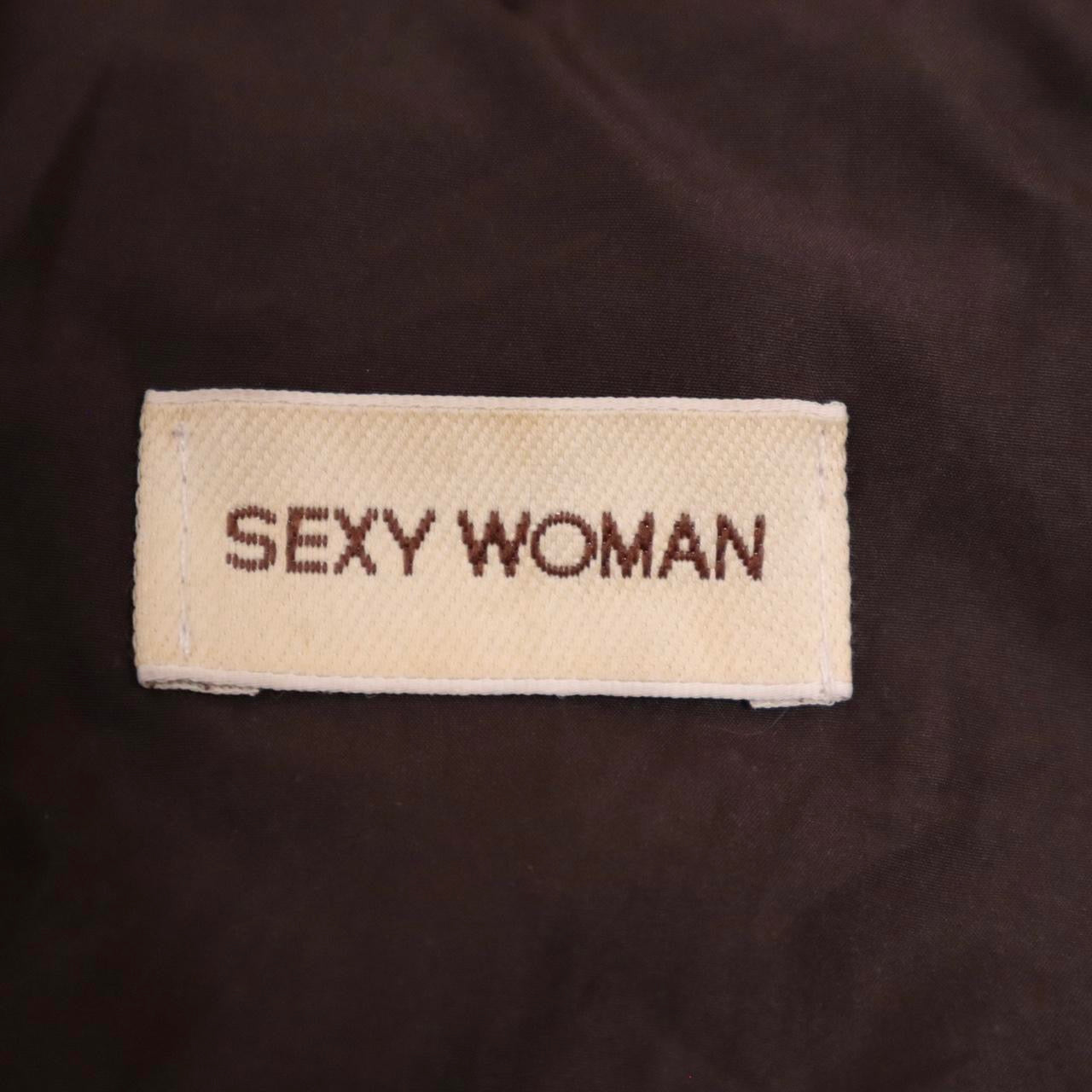 Y2K Italian Brown Leather Moto Jacket (S)