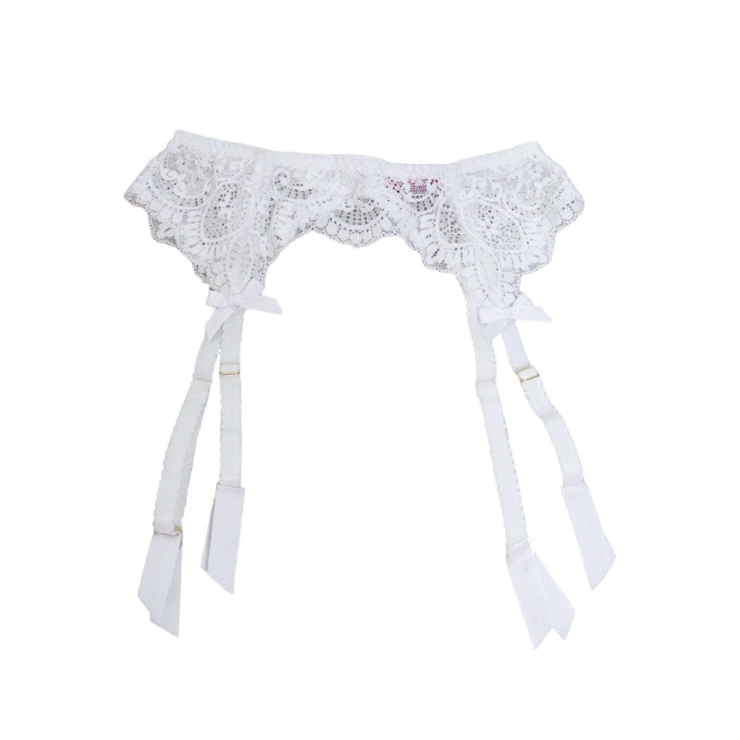 AGENT PROVOCATEUR White Lace Garter Belt (S) - Imber Vintage AGENT PROVOCATEUR White Lace Garter Belt (S) - Imber Vintage