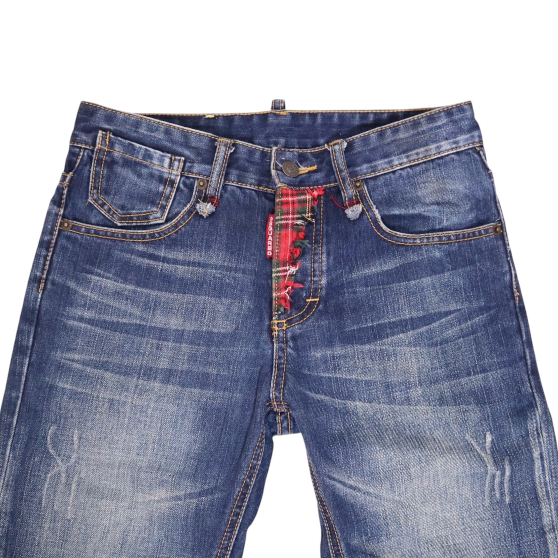 Y2K DSQUARED2 Straight Leg Jeans (S) 