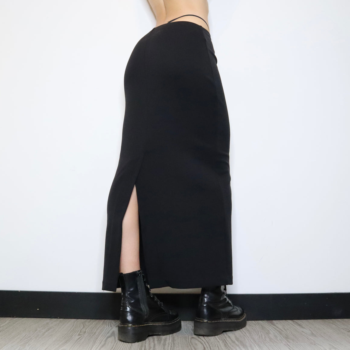 Black Maxi Skirt (Small) 