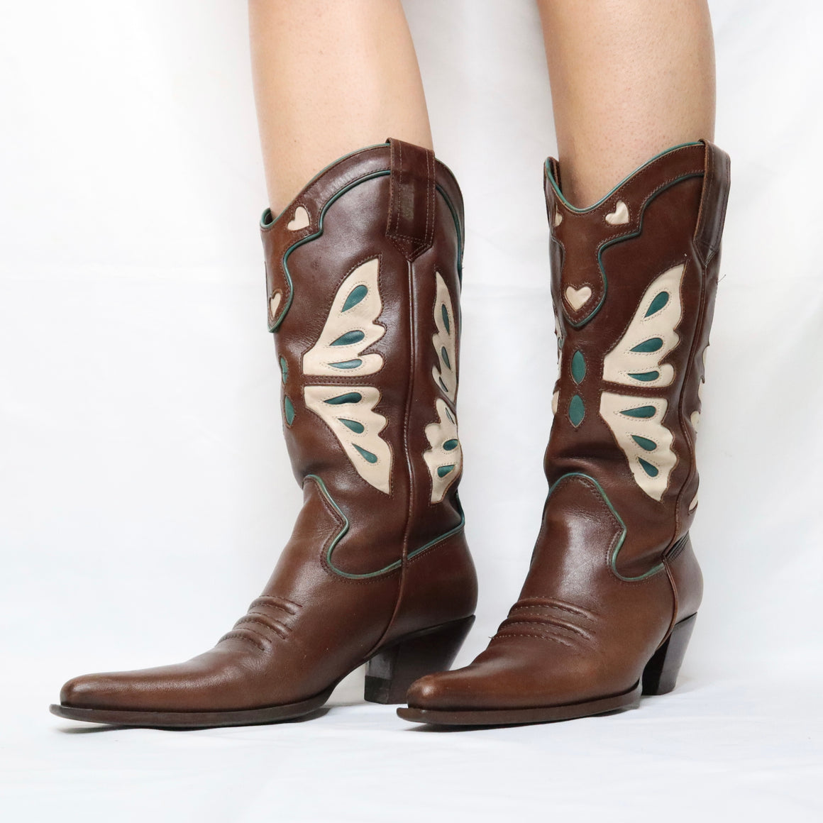 Butterfly Cowboy Boots (6 US)