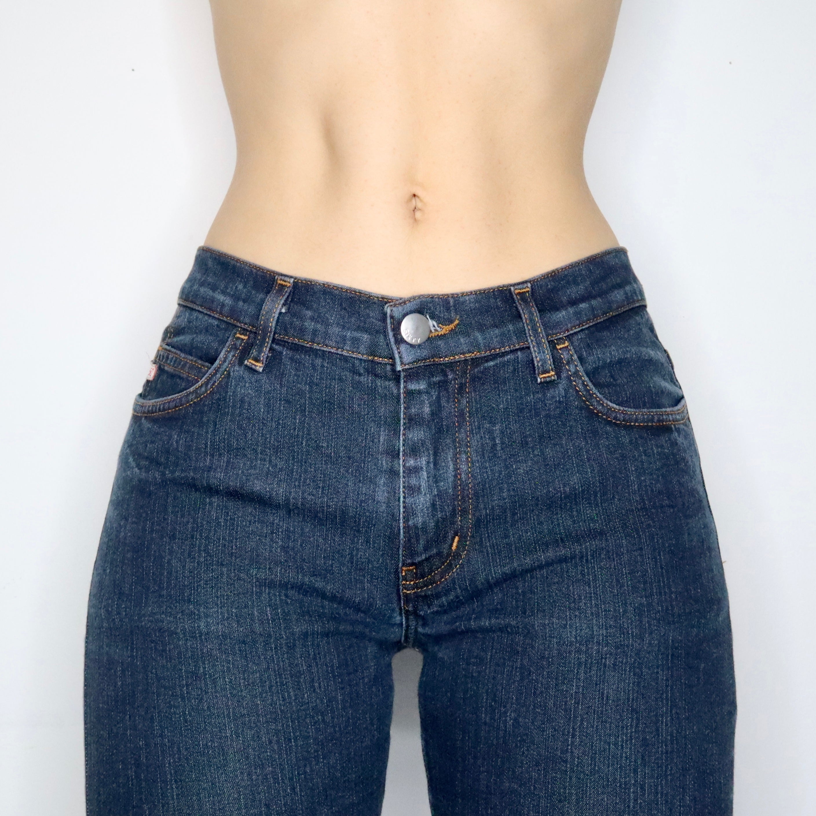 censura Cadena No puedo Miss Sixty Flare Jeans (Small) - Imber Vintage