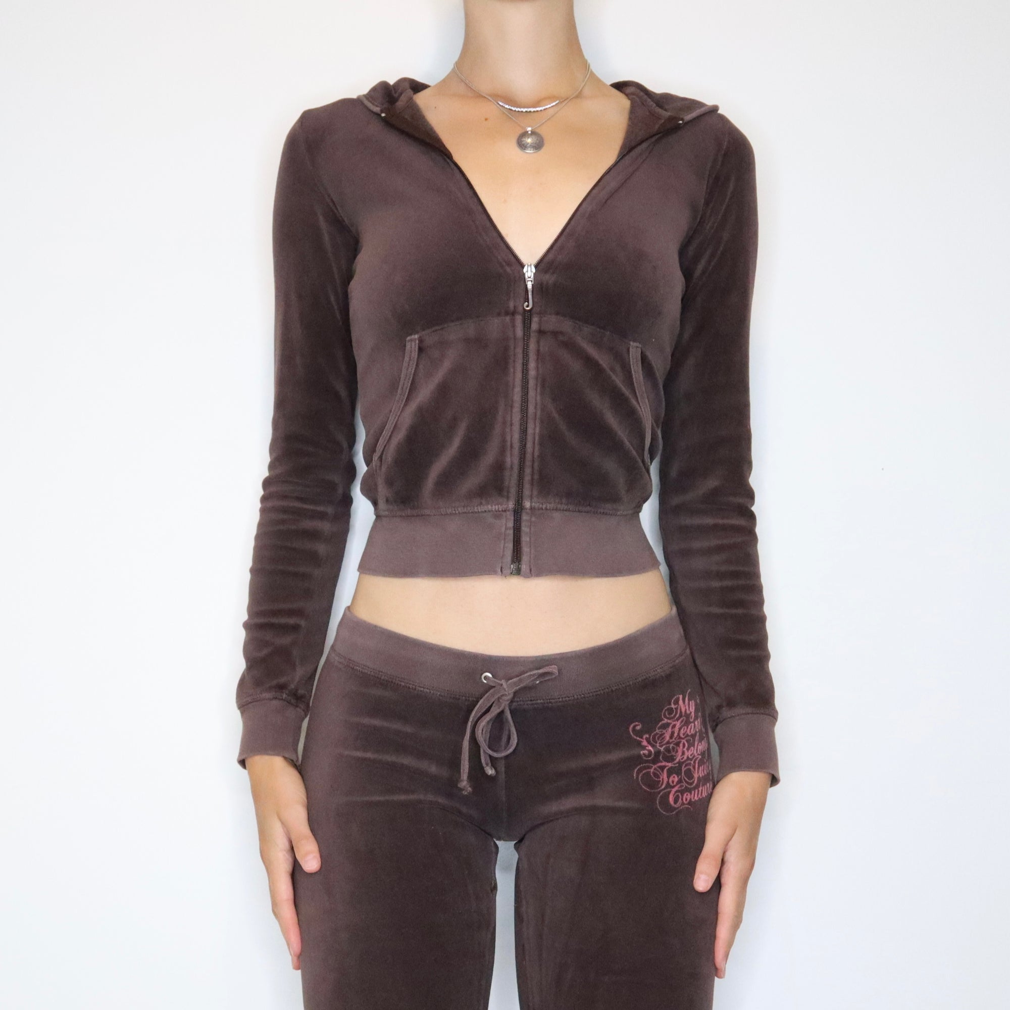 Vintage Juicy Couture brown tracksuit – Tramp the label