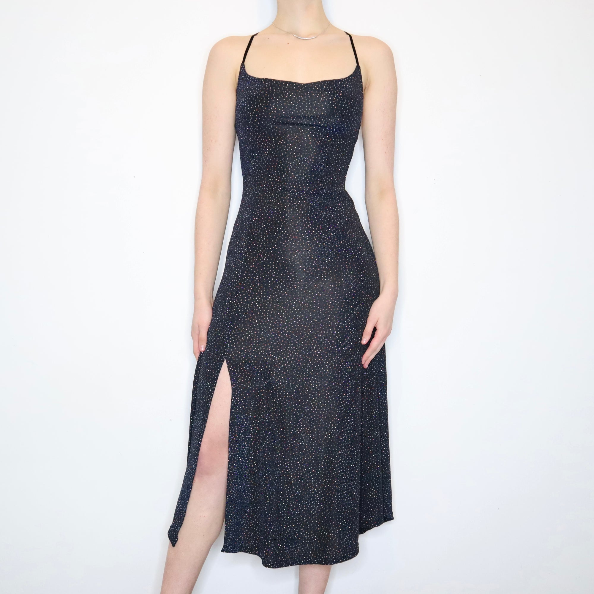 Betsey Johnson Glitter Gown - Imber Vintage Betsey Johnson Glitter Gown - Imber Vintage