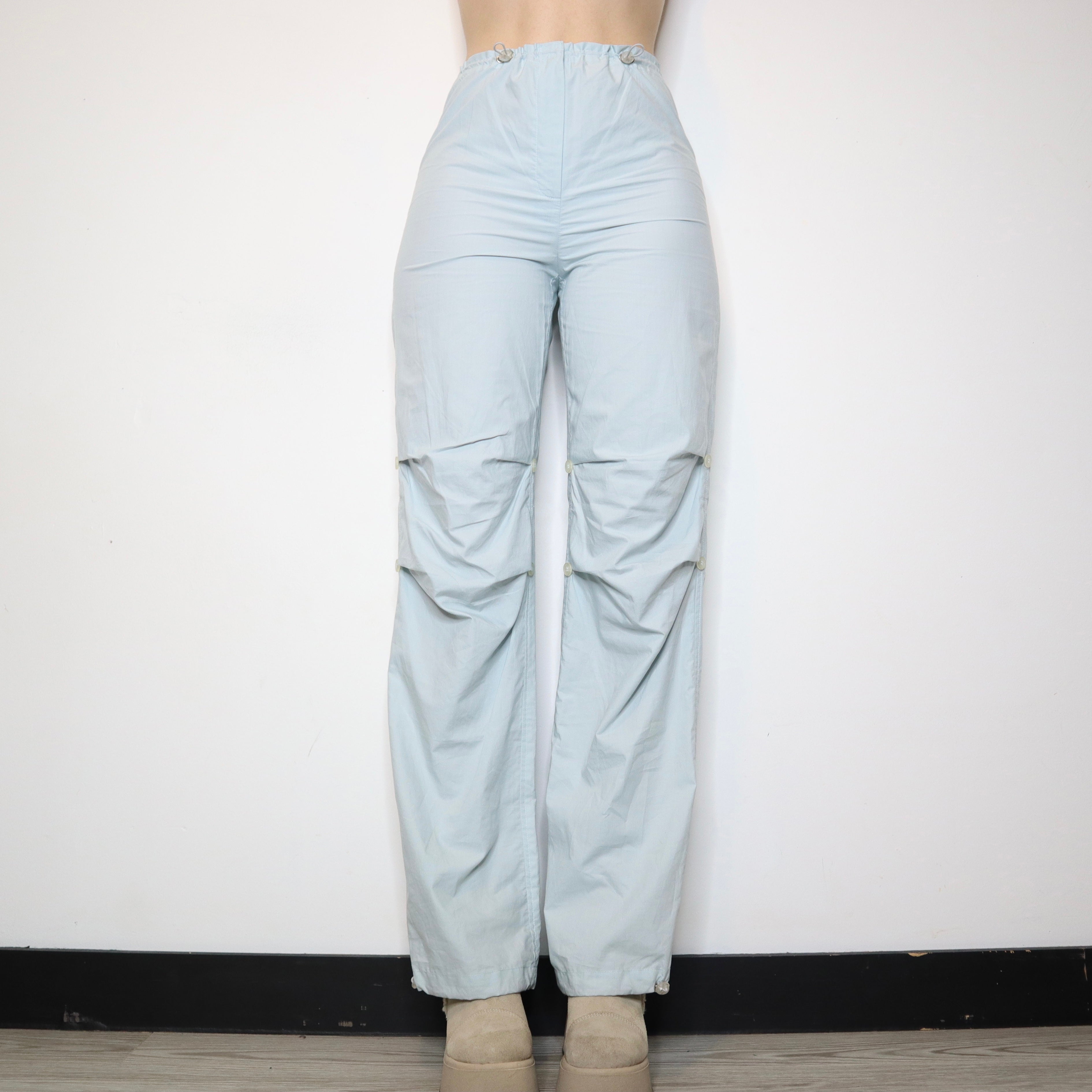 Light Blue Cargo Pants Imber Vintage