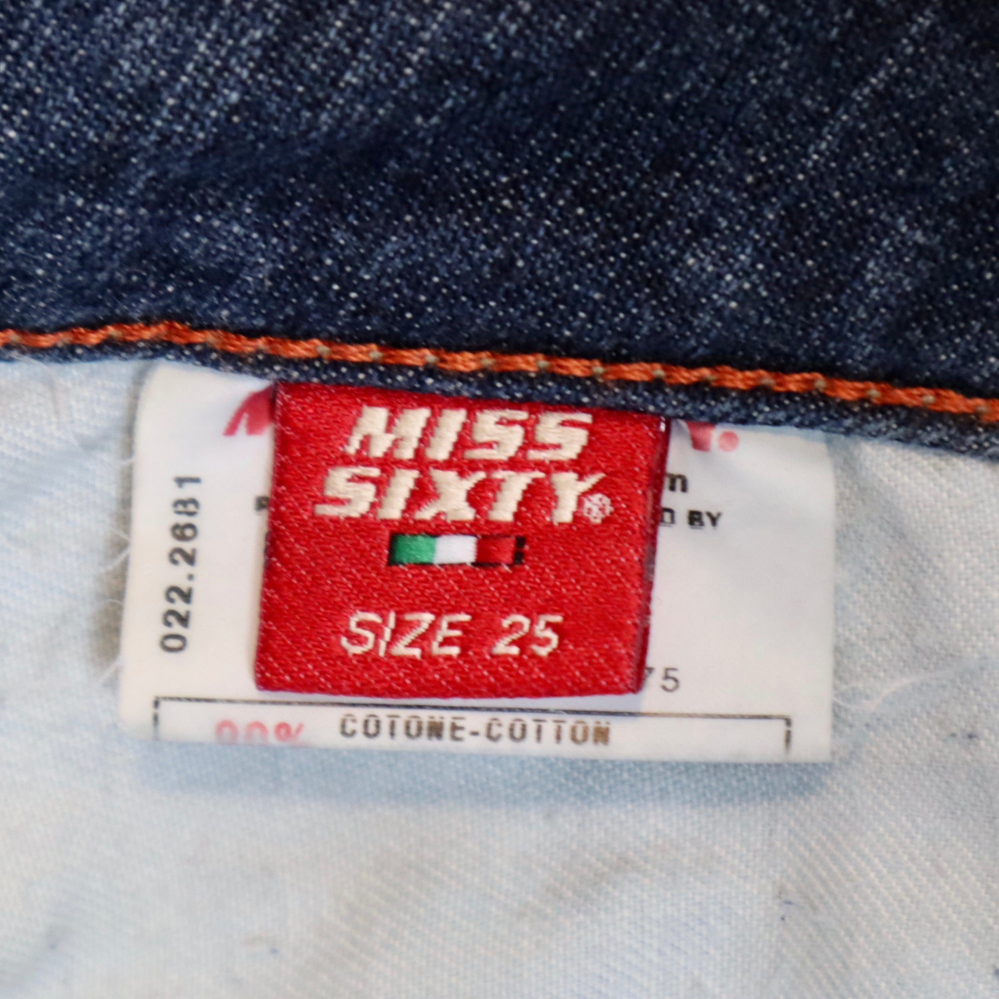 Vintage Early 2000s Miss Sixty Low Rise Flare Jeans