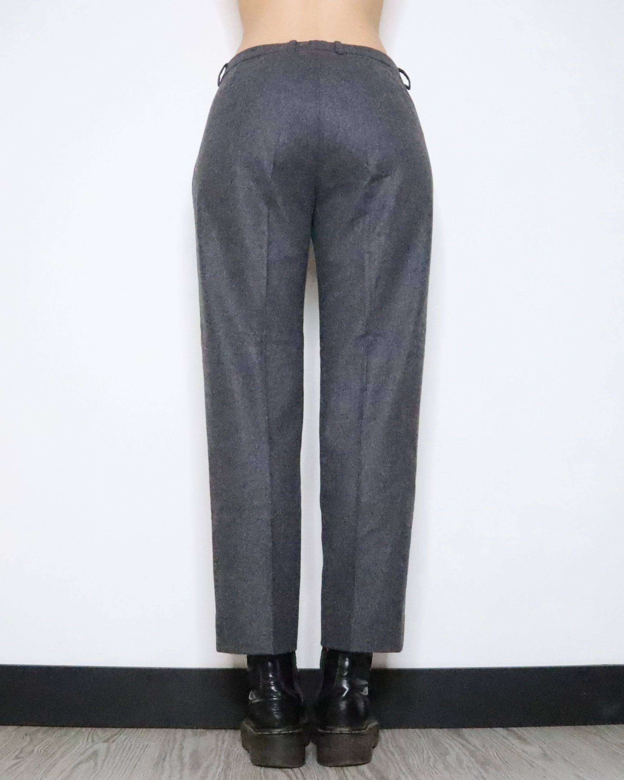 Italian Gray Dress Pants (Medium)