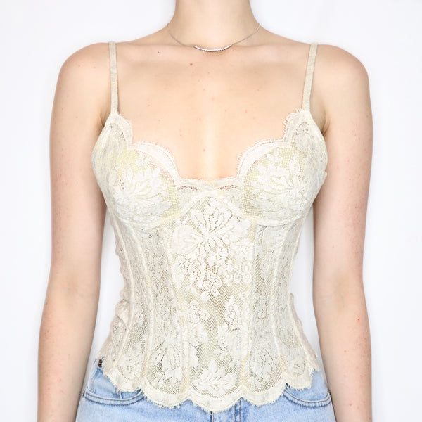 Vintage but New With Tag La Perla White Bustier Corset -  Canada