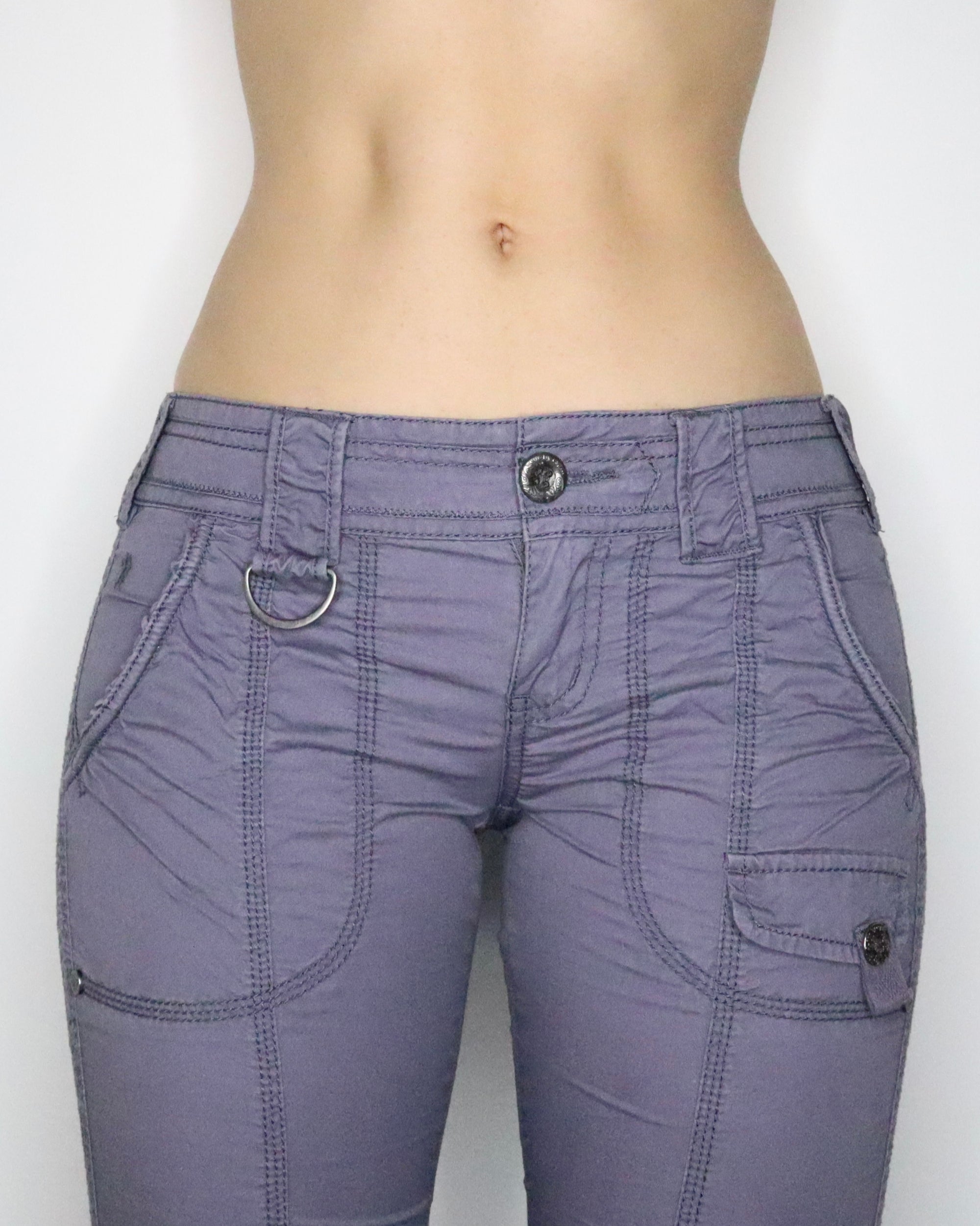 Dusty Lavender Cargo Pants (Small) 