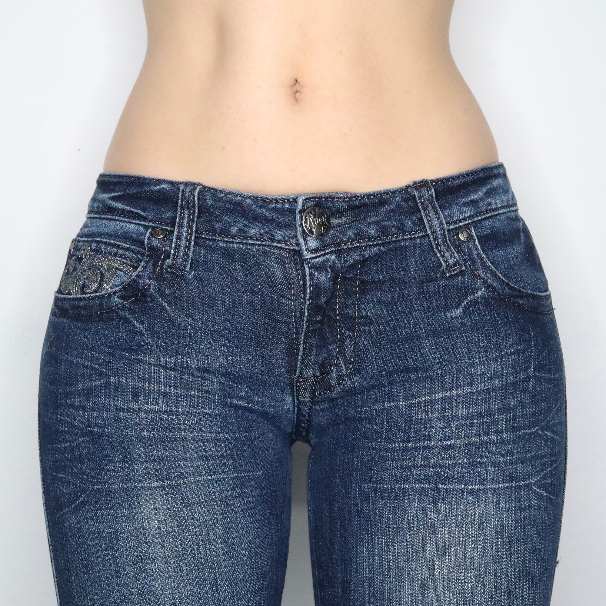 Low Rise Bootcut Jeans 