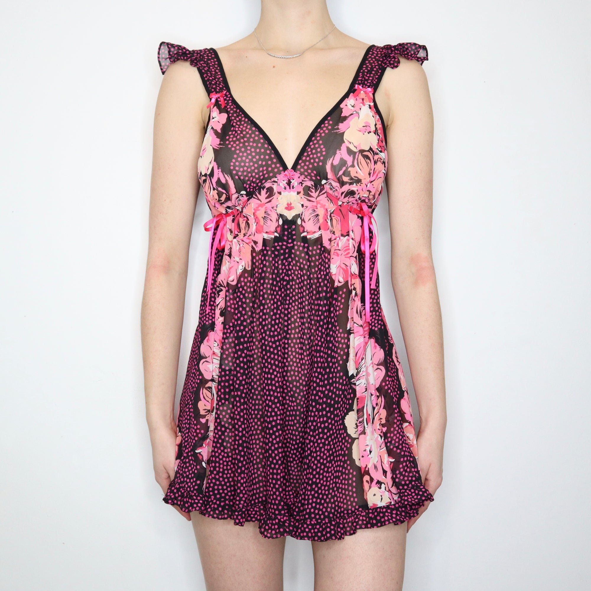 betsey johnson slip dress Betsey Johnson Babydoll Slip Dress (S-M)
