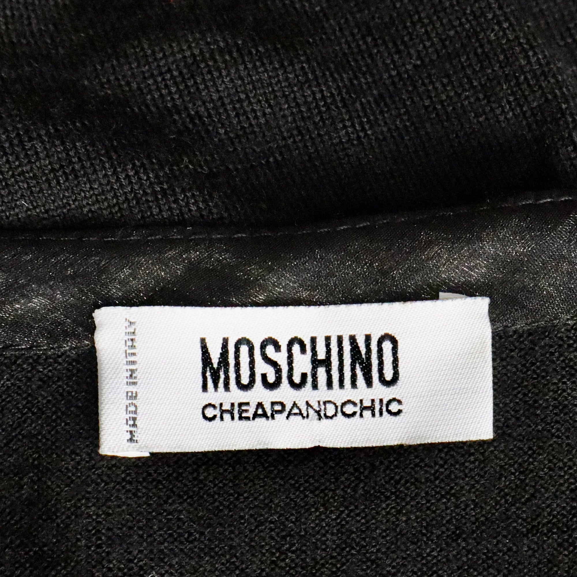 Moschino Black Wool Blouse (XS-S)
