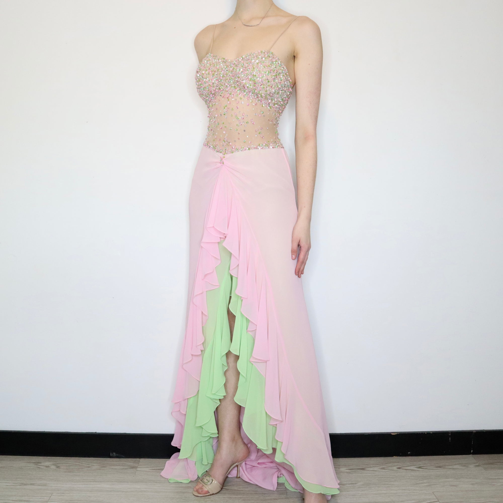 Y2K Princess Prom Dress 