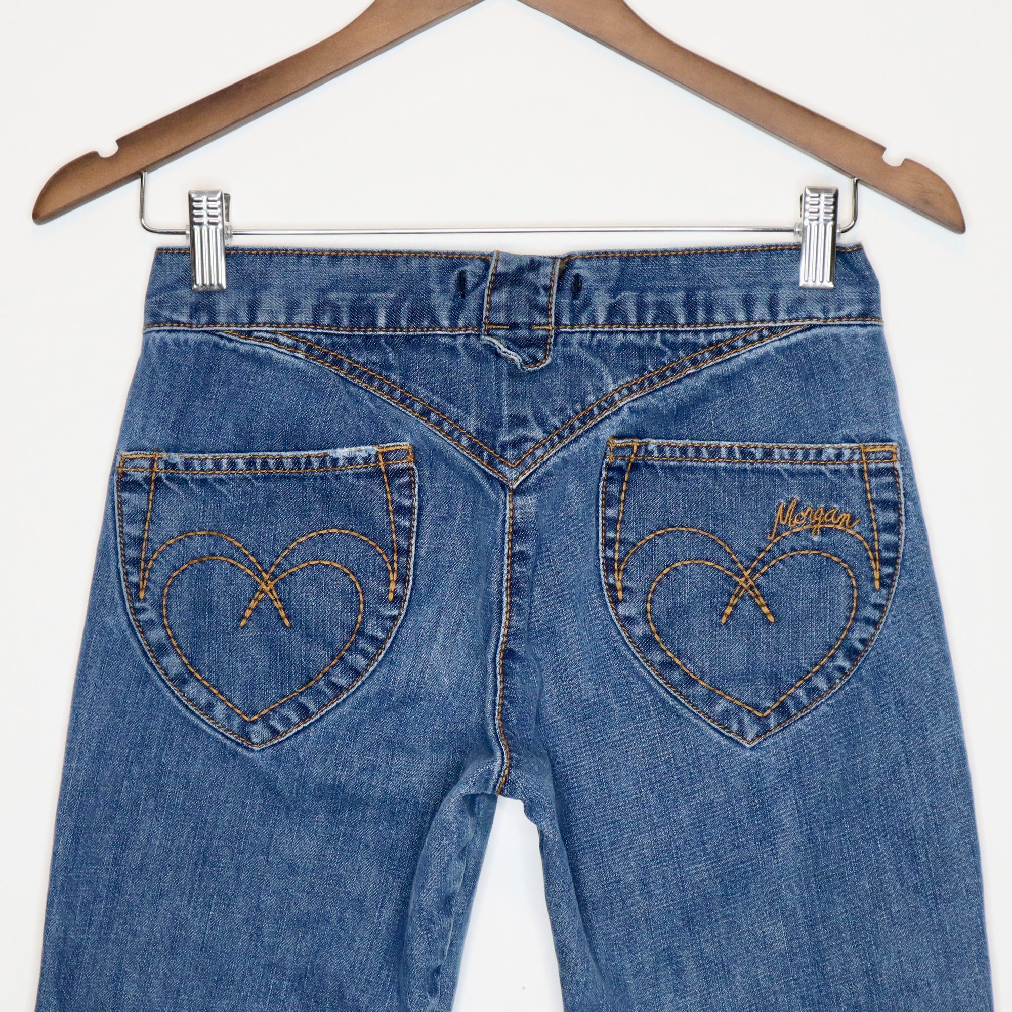Low Rise Heart Jeans 
