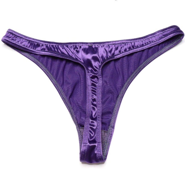 Purple Satin Panty -  Canada